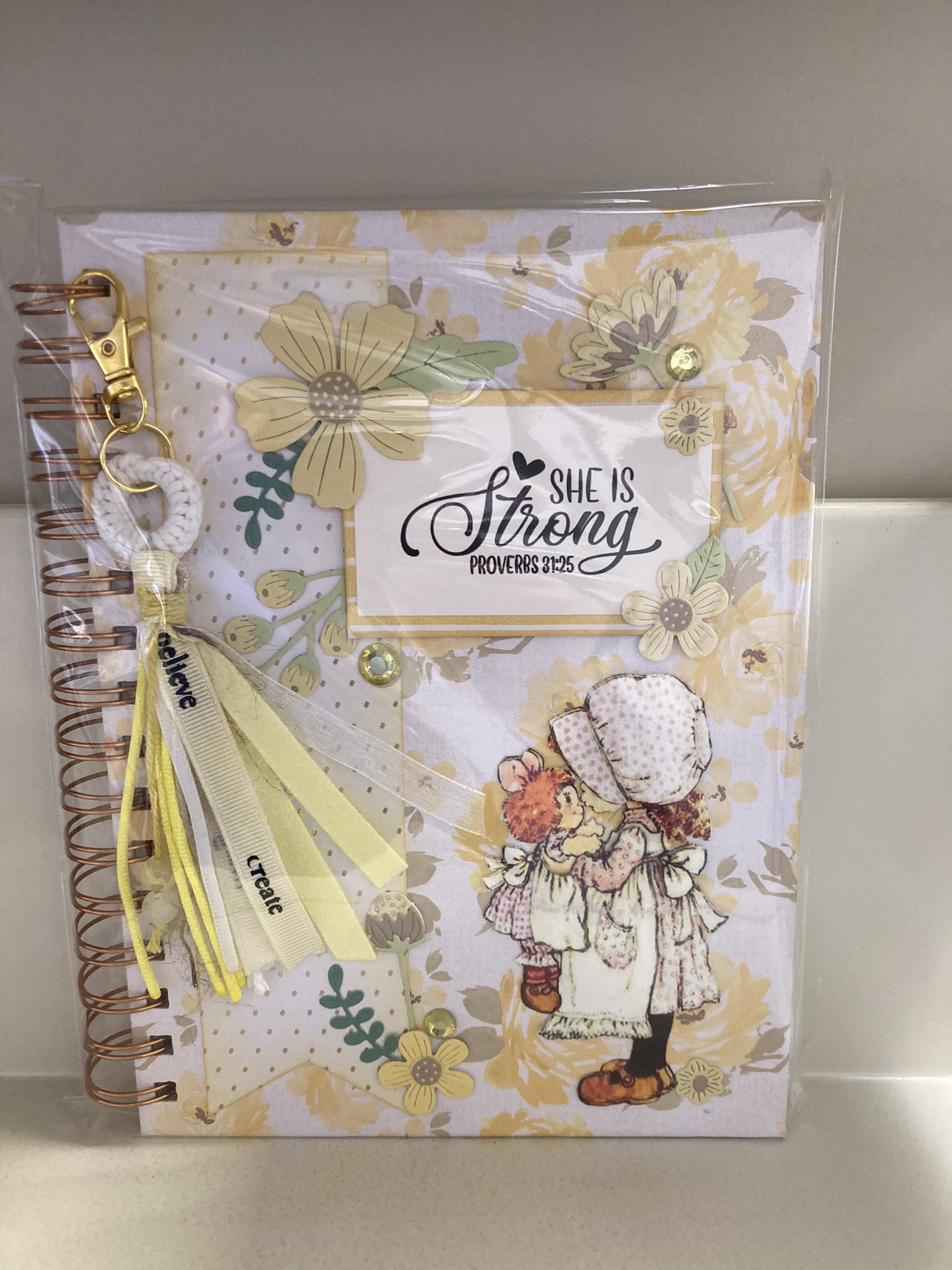 Handmade journal by Amoretti Art